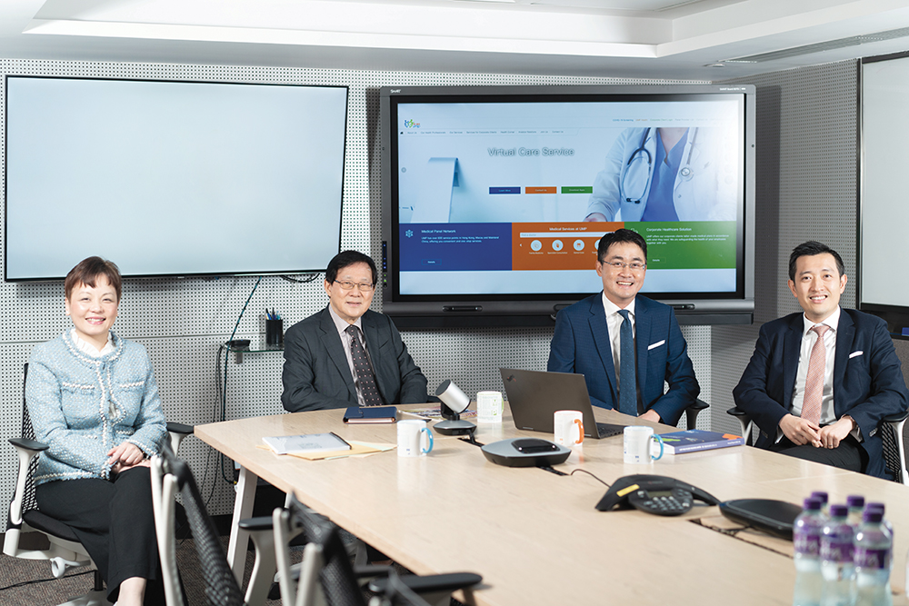 Jacquen Kwok, Dr. Michael Sun, Dr. Sun Yiu Kwong, Dr. Felix Lee